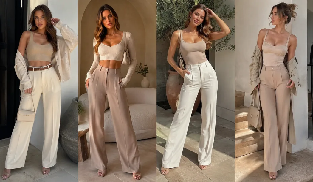 Neutral Color Outfit ideas for Party Neutral Color Outfit ideas for Party