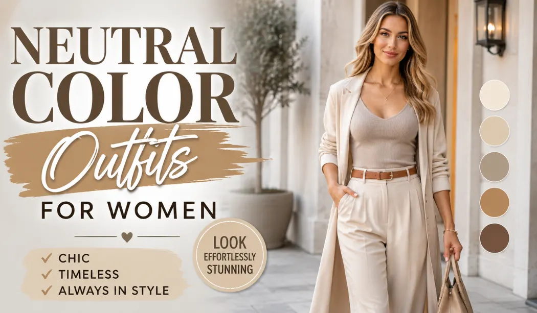 Top 10 Neutral Color Outfits For Women: Elegant Style Ideas