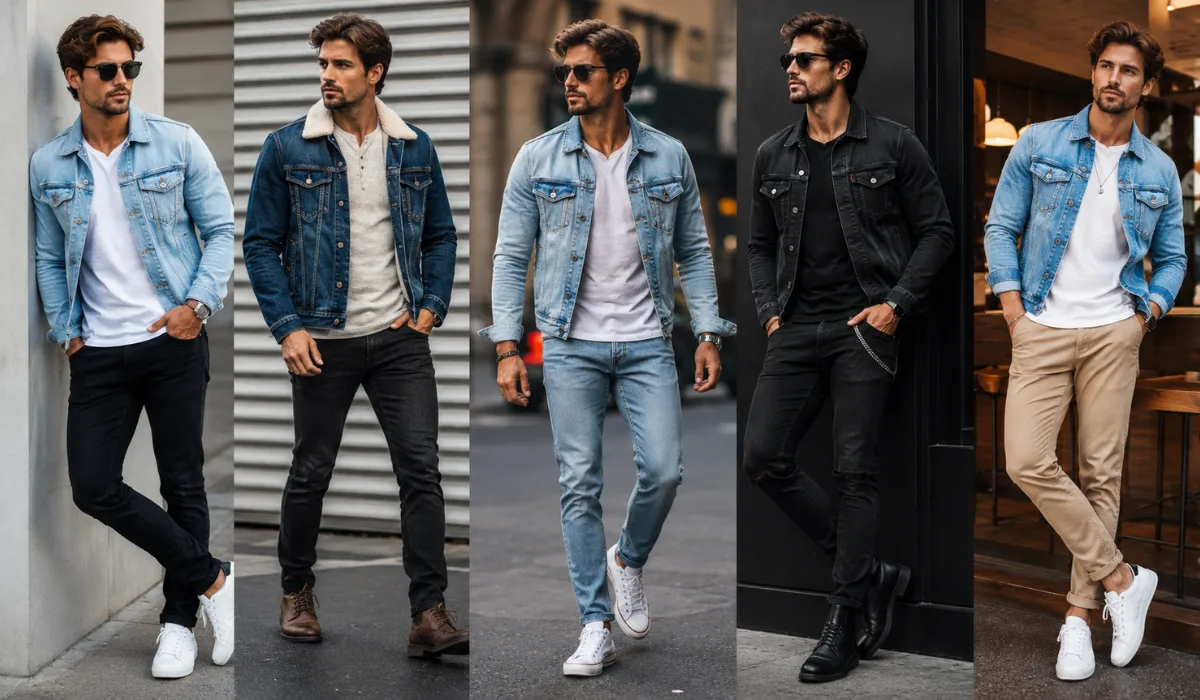 Best denim jacket outfits for men Best denim jacket outfits for men