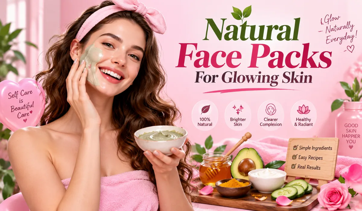 Natural Face Packs For Glowing Skin: 10 Easy DIY Recipes